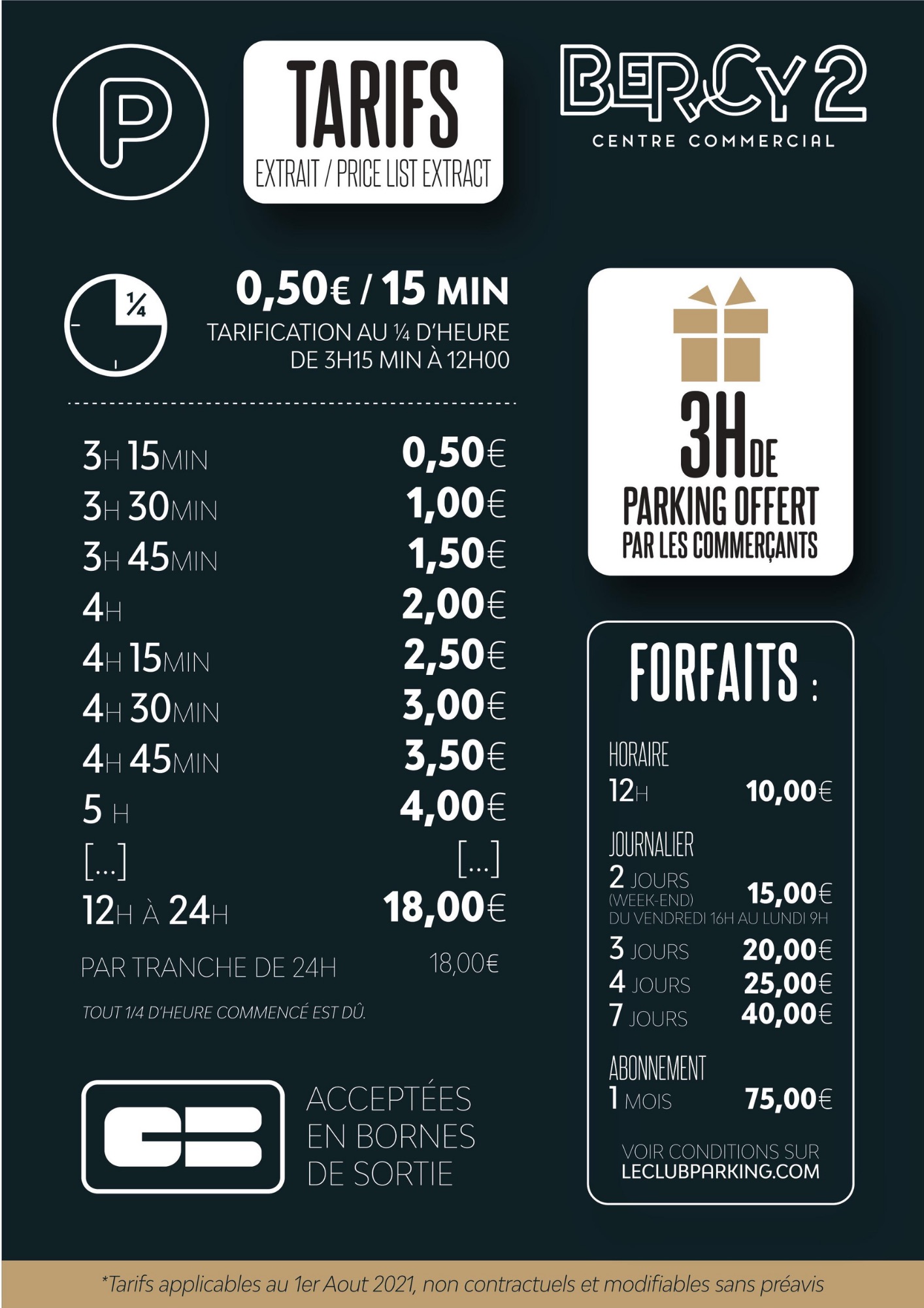 Parking Bercy 2 - Gare de Lyon et Gare de Bercy - Le Club Parking